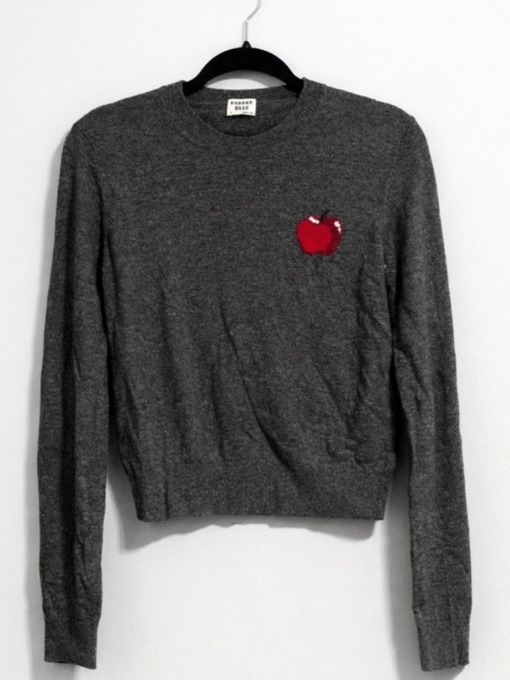Aritzia Sunday Best Abby Apple Graphic Sweater